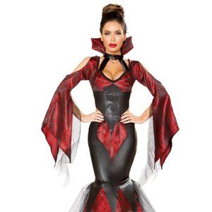 Dark Vampire Halloween Costume